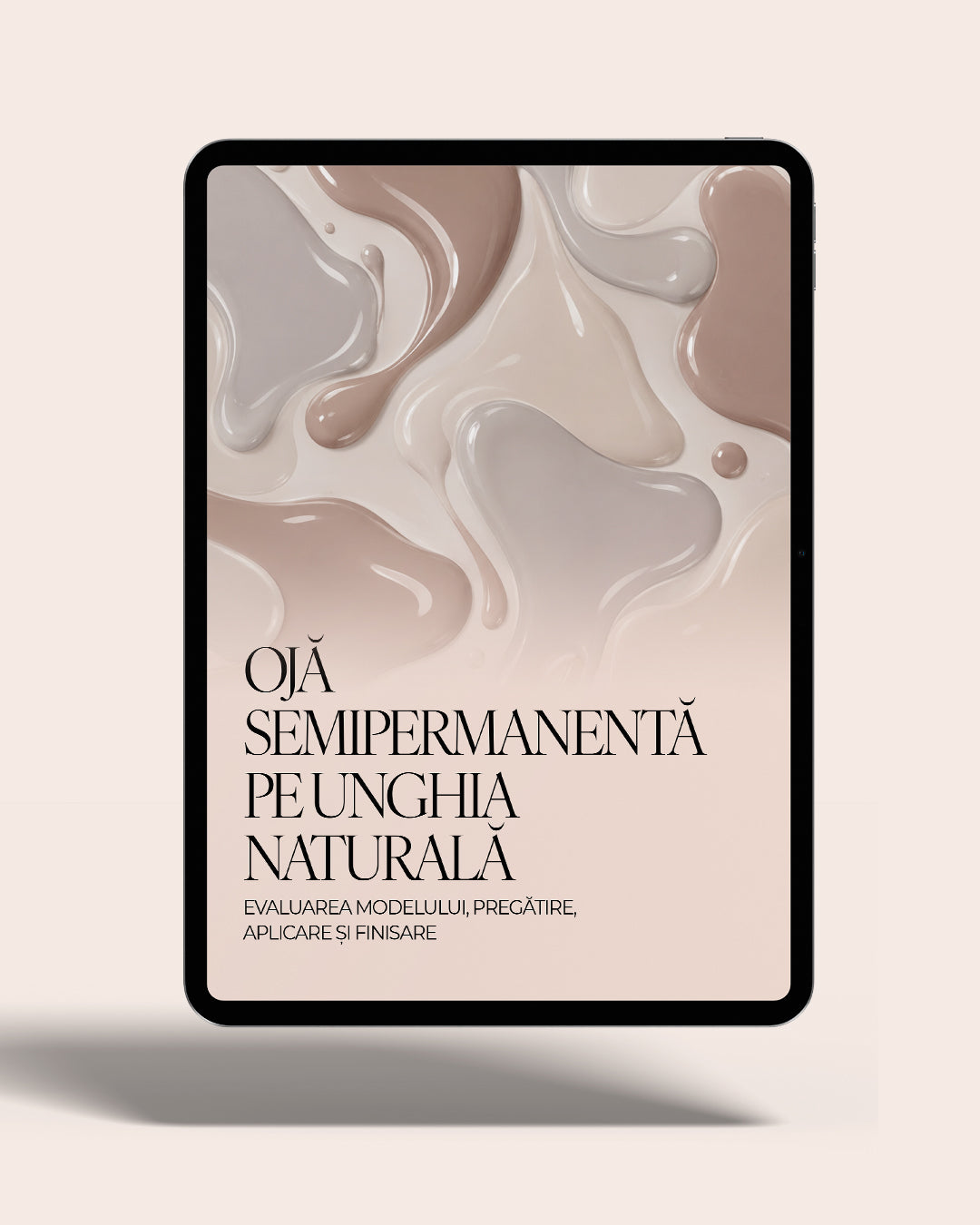 Ojă semipermanentă pe unghia naturală