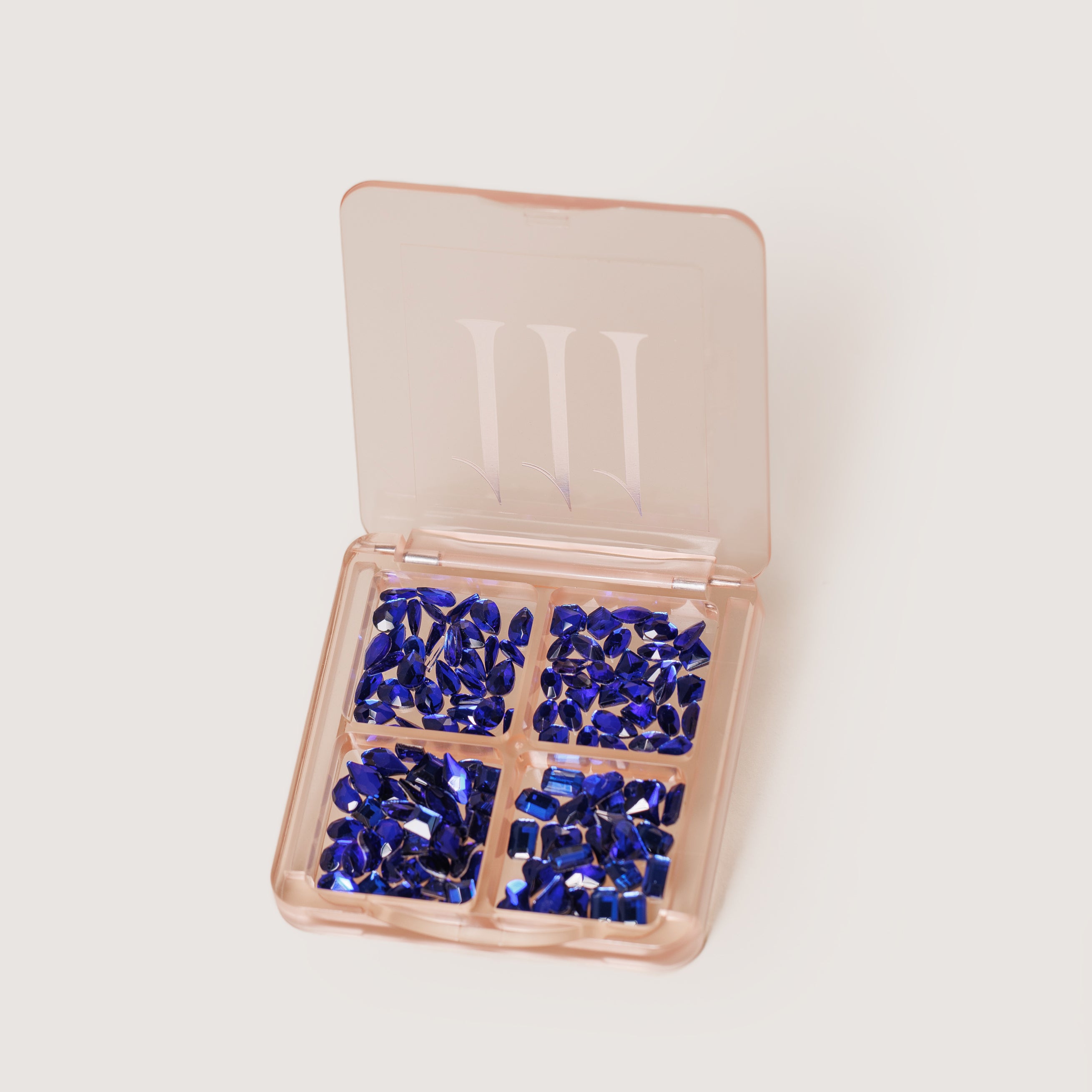 Mixed Shapes Crystals - Dark Sky Medium