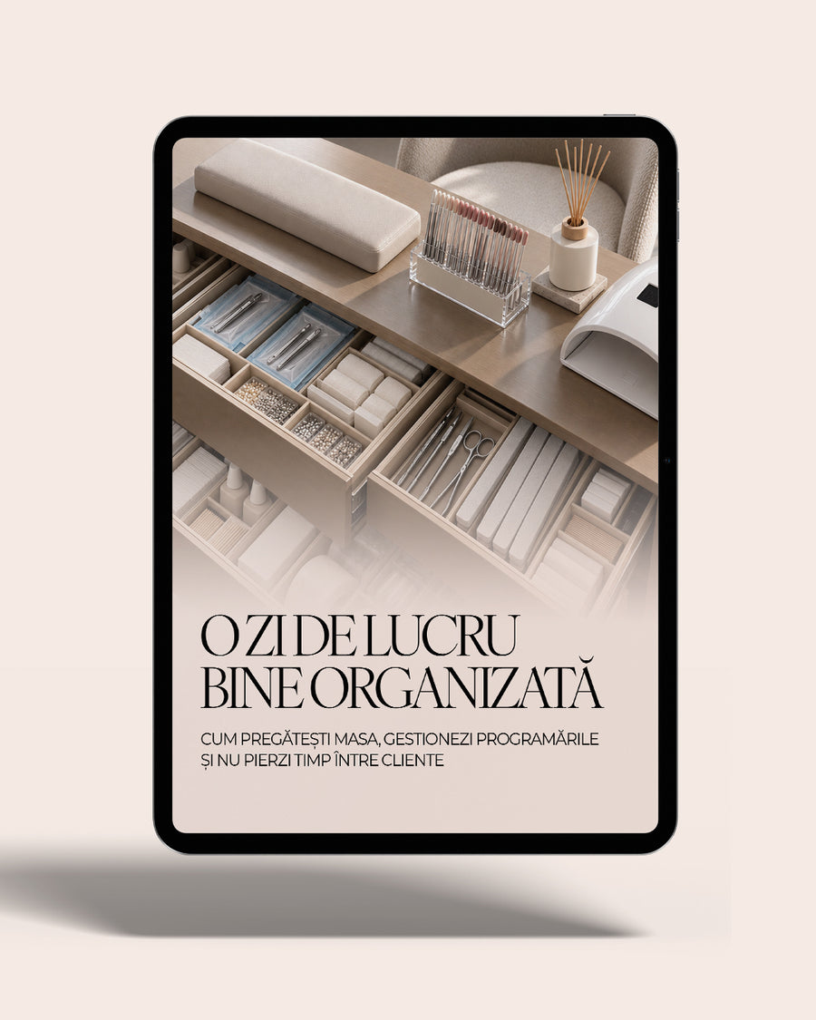 O zi de lucru bine organizată