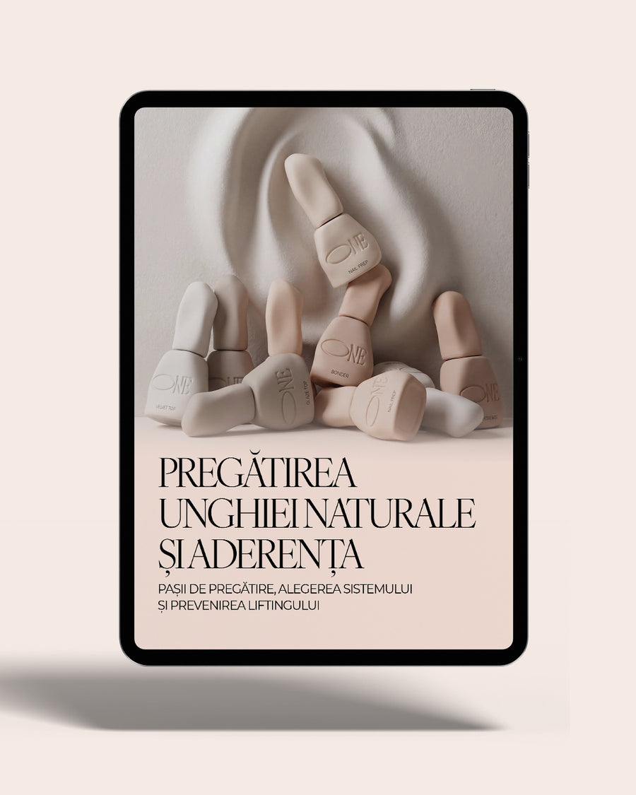 Pregătirea unghiei naturale și aderența